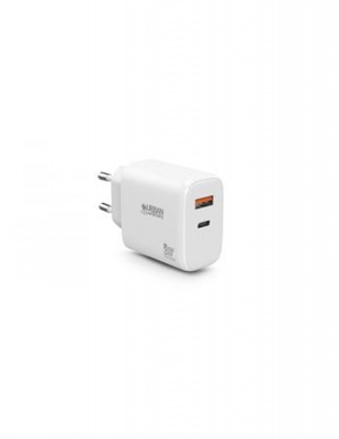 Hálózati töltő, 1xUSB-A (12W), 1xUSB-C (45W), URBAN FACTORY